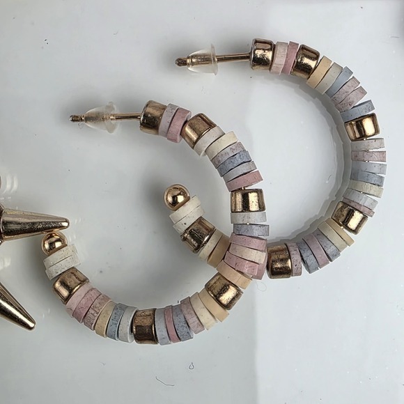 Jewelry - Small Hoop Earrings Lavender Purple